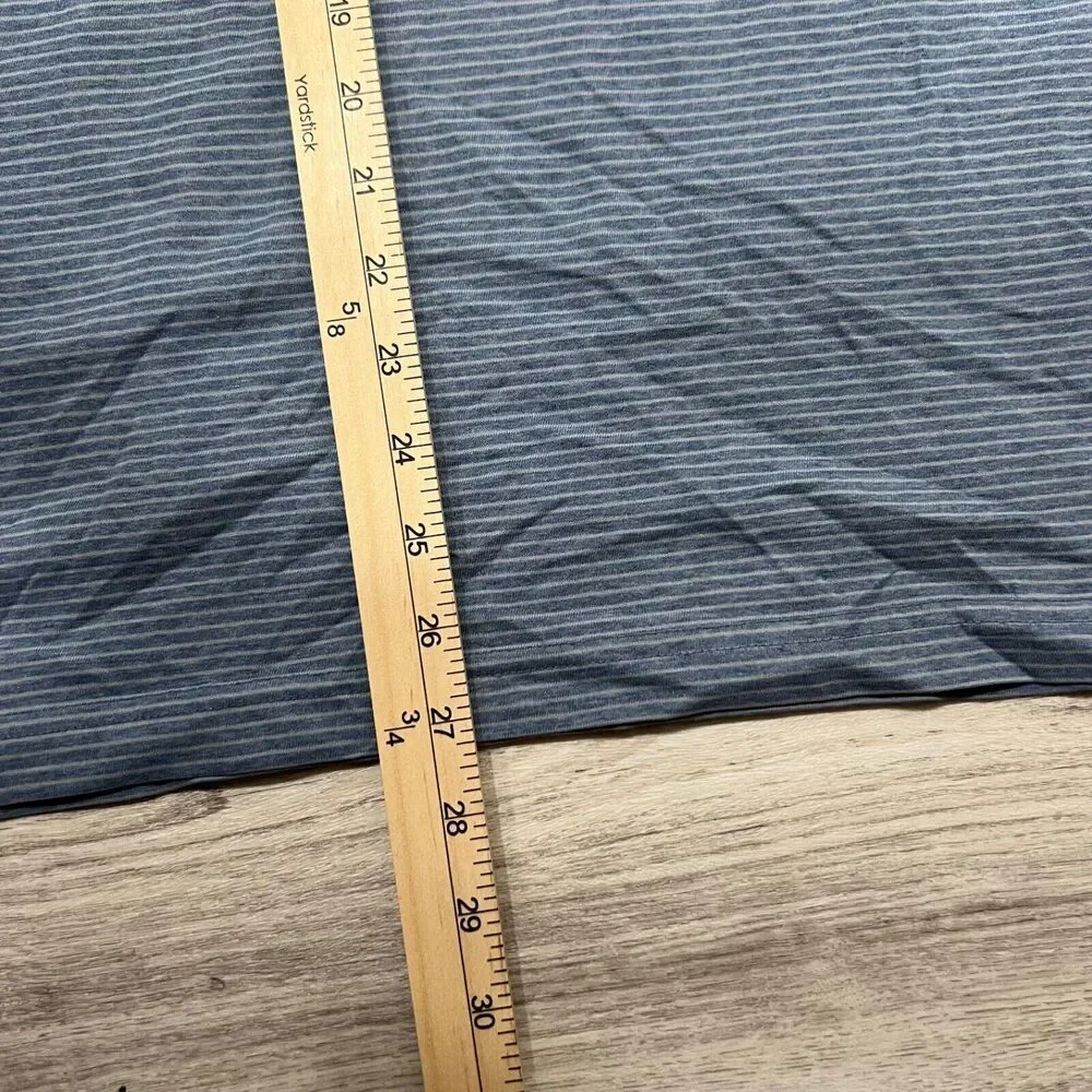 Travis Mathew Striped Polo Shirt Short Sleeve Golf Casual Modern Fit Sz XL‎ - Picture 7 of 7